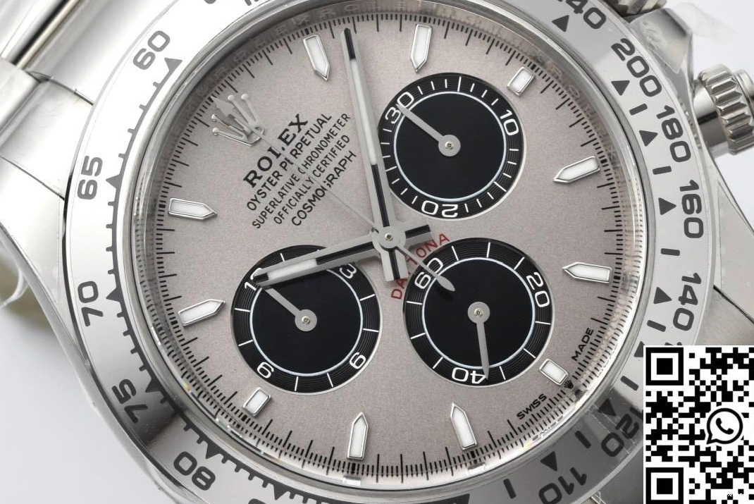 Daytona Cosmograph Bezel Clean Grey Factory Rolex M126509 0406